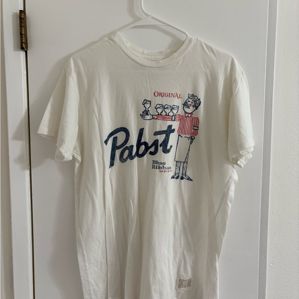 Vintage Pabst Blue Ribbon Graphic T-Shirt